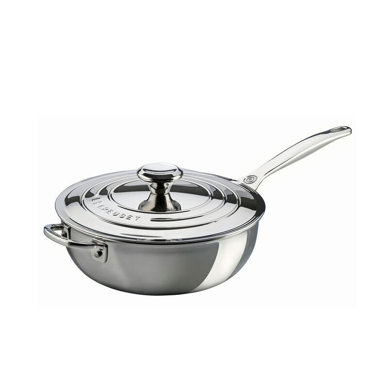 Saucier Chef's Pan with lid Le Creuset® Canada Official Site